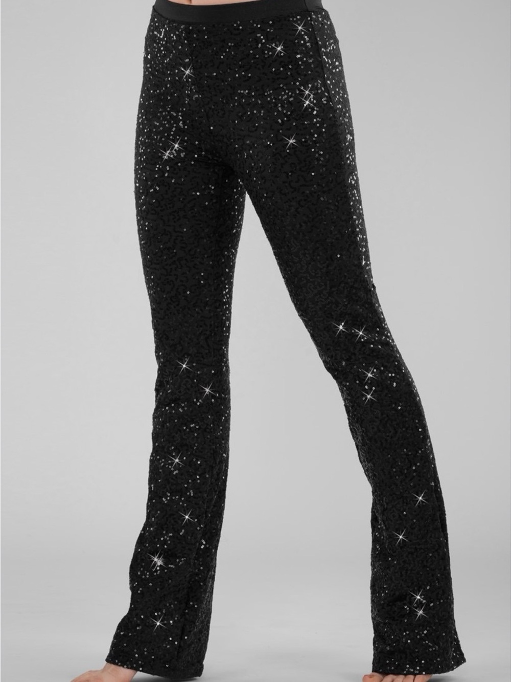 Women’s Weissman Black sequin Flare pants